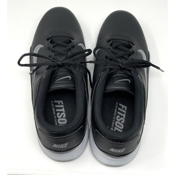 Nike Vapor Spikeless Black Grey Golf Shoes Fitsole Mens Sz 12 AQ2302-001 NO BOX main image 5